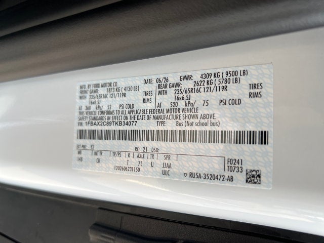 2026 Ford Transit-350 XLT
