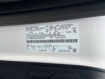 2026 Ford Transit-350 XLT