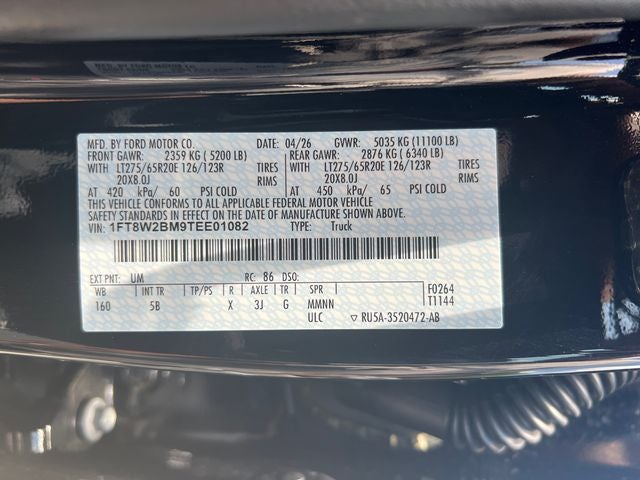 2026 Ford F-250SD Velociraptor Lariat