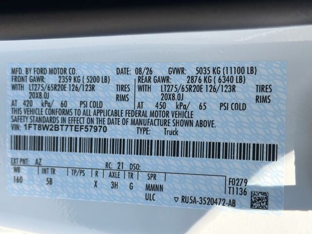 2026 Ford F-250SD Lariat