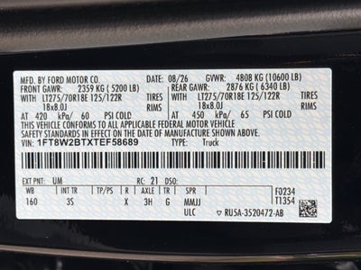 2026 Ford F-250SD XLT