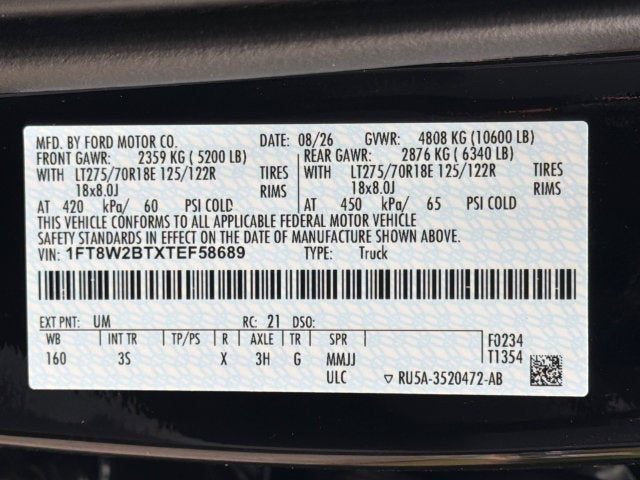2026 Ford F-250SD XLT