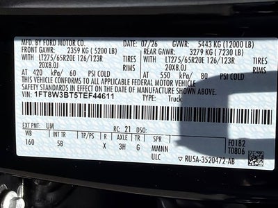 2026 Ford F-350SD Lariat