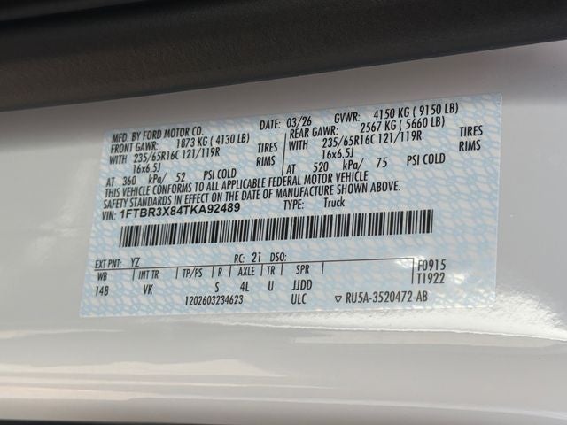 2026 Ford Transit-250 Base