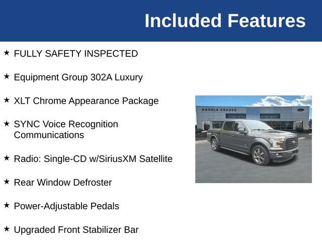 2016 Ford F-150 XLT