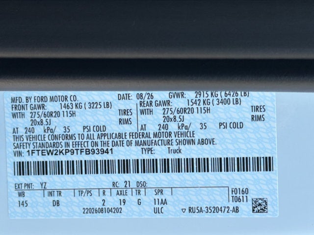 2026 Ford F-150 STX
