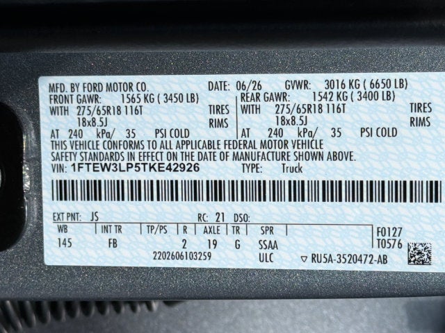 2026 Ford F-150 XLT