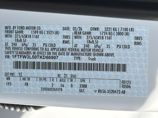 2026 Ford F-150 XLT