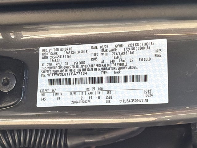 2026 Ford F-150 XLT