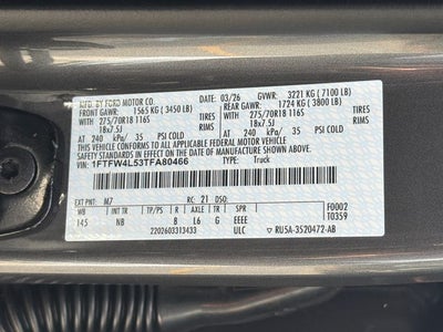 2026 Ford F-150 Tremor