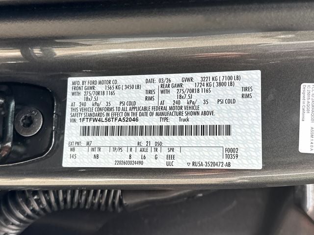 2026 Ford F-150 Tremor