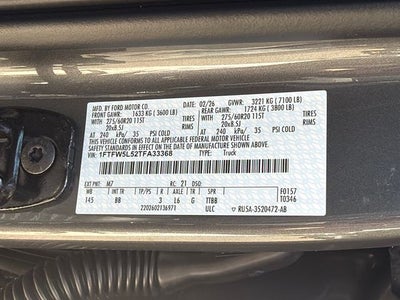 2026 Ford F-150 Lariat