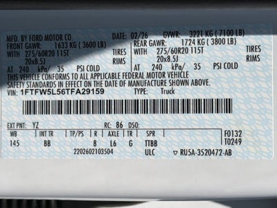 2026 Ford F-150 Lariat