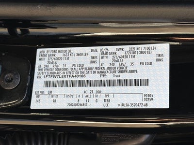2026 Ford F-150 Platinum