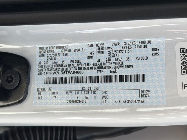 2026 Ford F-150 Platinum