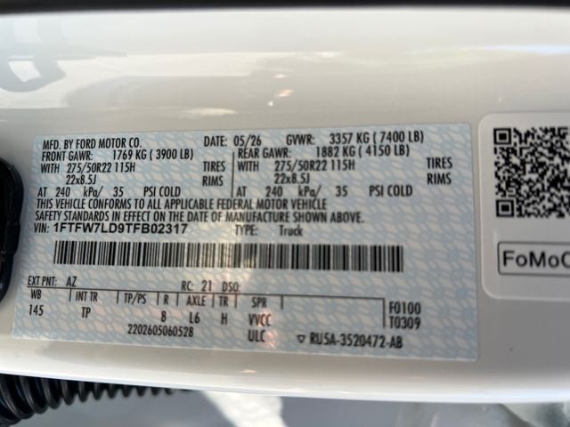 2026 Ford F-150 Platinum