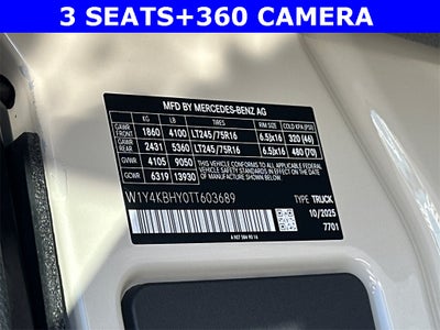 2026 Mercedes-Benz Sprinter 2500 Cargo 144 WB