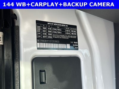 2025 Mercedes-Benz Sprinter 2500 Cargo 144 WB