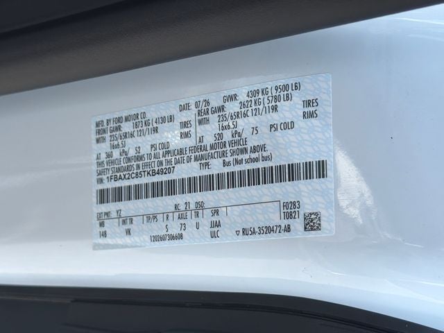 2026 Ford Transit-350 XL