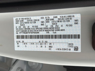 2026 Ford F-250SD XL
