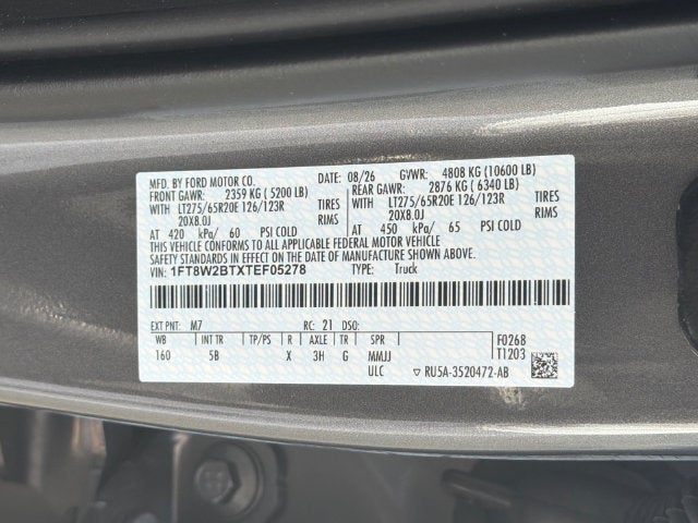 2026 Ford F-250SD Lariat