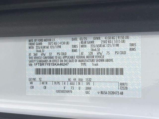 2025 Ford Transit-250 Base