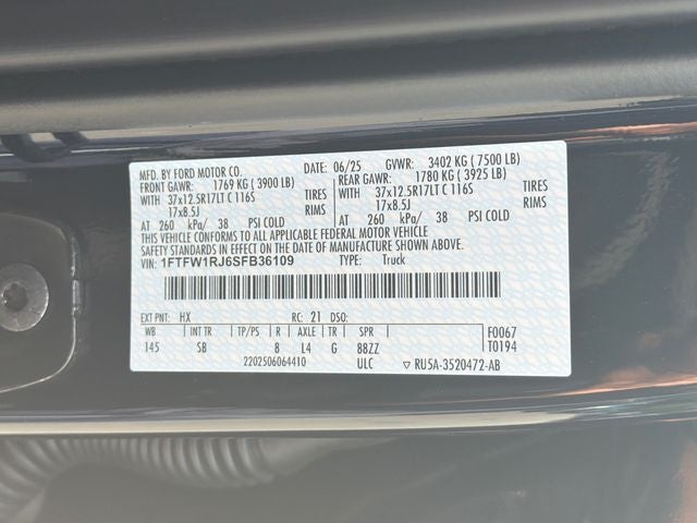 2025 Ford F-150 Raptor