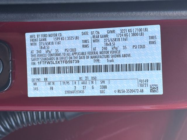 2026 Ford F-150 DARK TRAIL