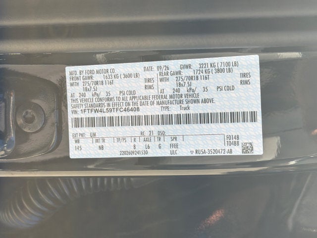 2026 Ford F-150 Tremor