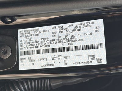 2026 Ford F-150 Tremor