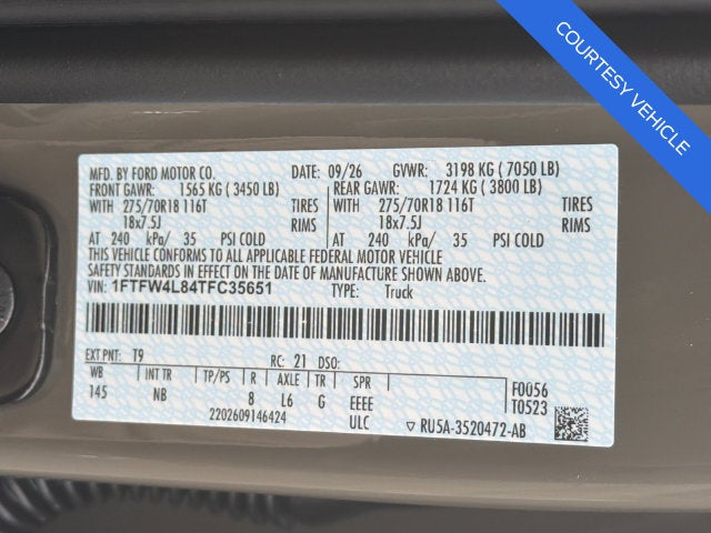 2026 Ford F-150 Tremor