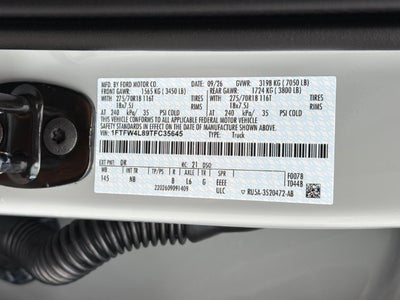 2026 Ford F-150 Tremor