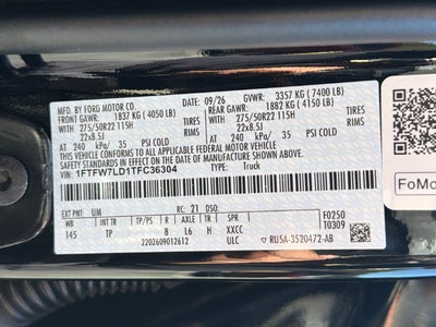 2026 Ford F-150 Platinum