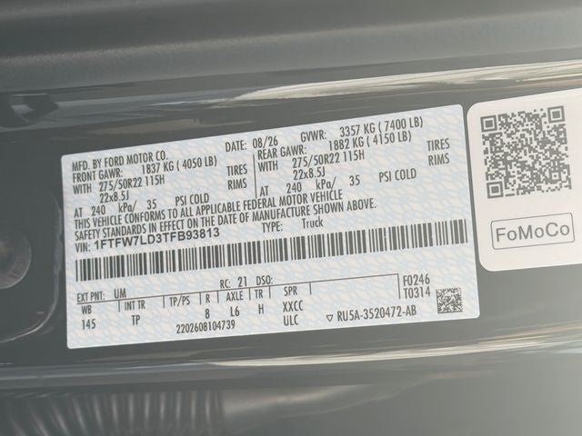 2026 Ford F-150 Platinum