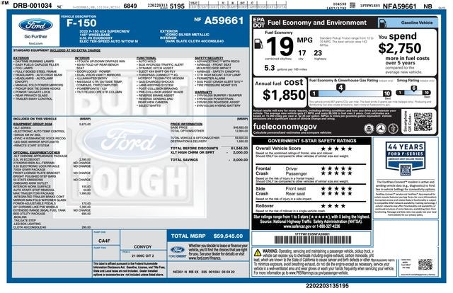 2022 Ford F-150 XLT