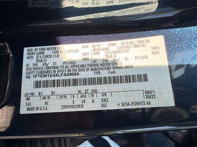 2020 Ford F-150 Lariat