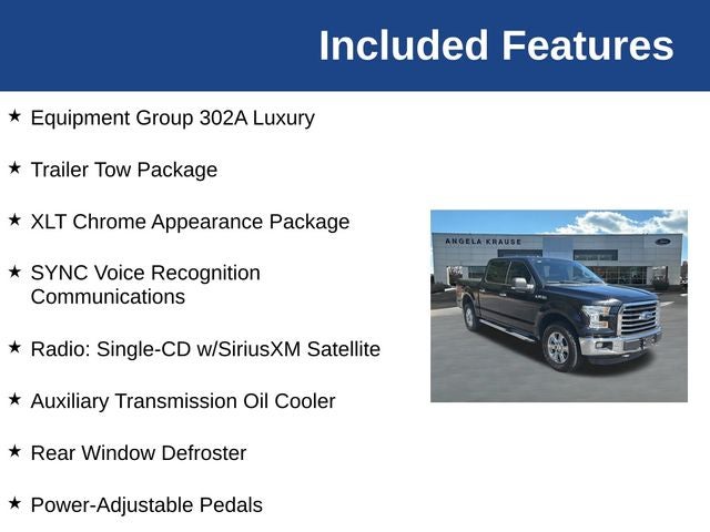 2016 Ford F-150 XLT