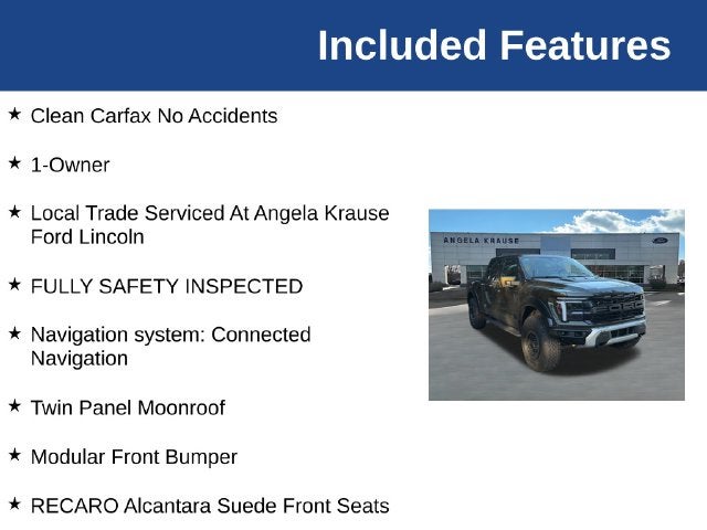 2025 Ford F-150 Raptor