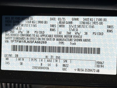2025 Ford F-150 Raptor R